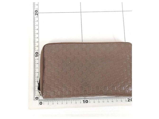 Portadocumentos Microguccissima Gucci Castaño - vista 2
