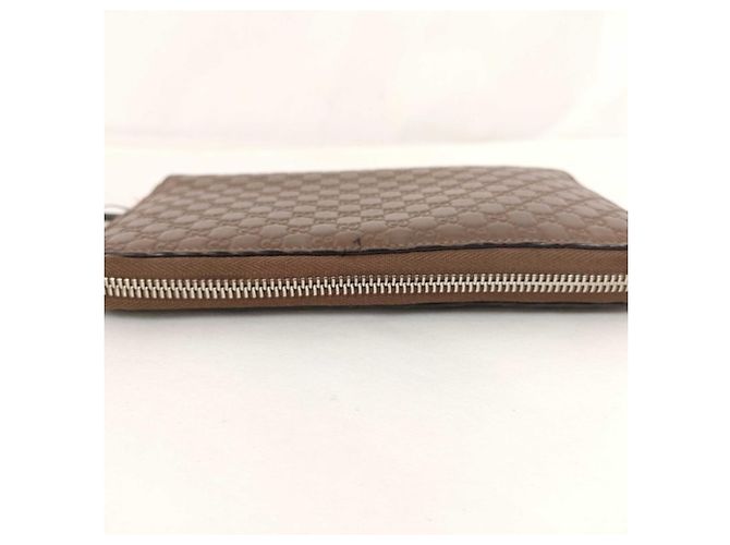 Portadocumentos Microguccissima Gucci Castaño - vista 6
