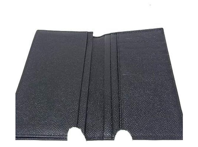 Bulgari Bvlgari Classico Bi-fold Ledergeldbörse in Schwarz - Ansicht 3