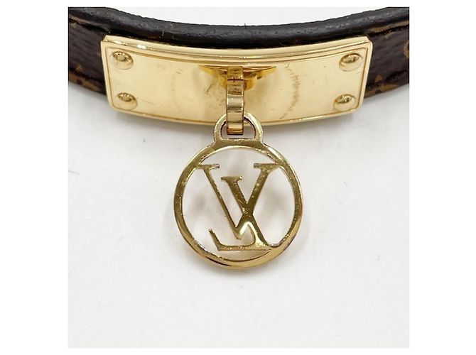Bracciale Charm Louis Vuitton Marrone - vista 4