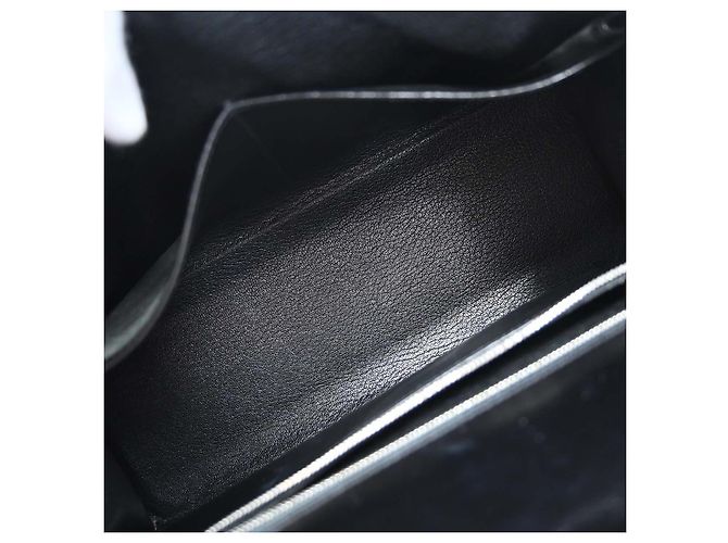 Hermès Hermes Kelly Black Box Calf with Palladium Hardware 32 Nero - vista 3