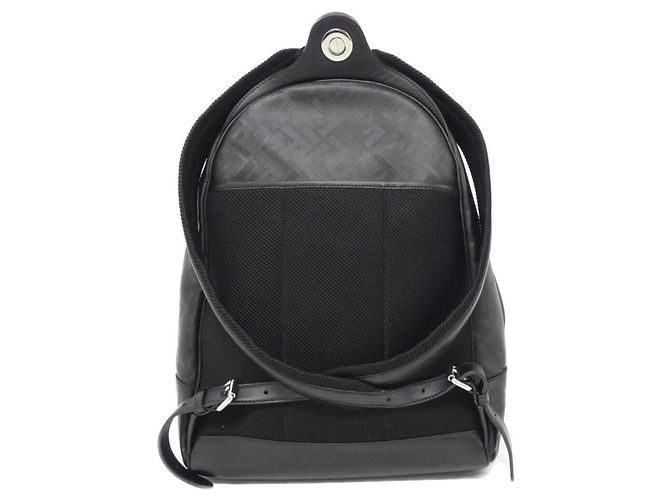 Fendi Black Leather Backpack - view 2