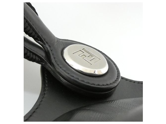 Fendi Black Leather Backpack - view 6