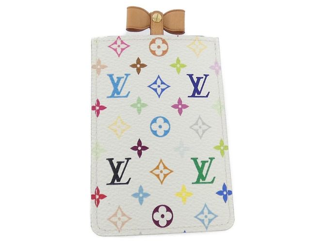 Louis Vuitton Multicolor Etui Miroir Bianco D'oro - vista 2