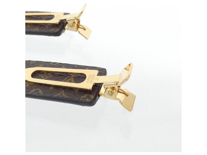 Set di mollettoni per capelli Monogram Louis Vuitton Marrone D'oro - vista 3