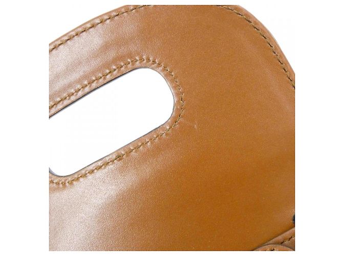 Borsa a mano Gucci in pelle marrone - vista 10