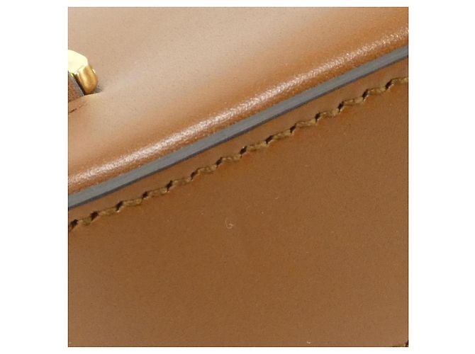 Borsa a mano Gucci in pelle marrone - vista 3