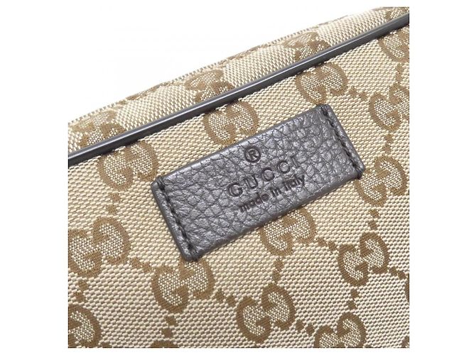 Marsupio Gucci 449174 KY9KN Marrone Beige - vista 5