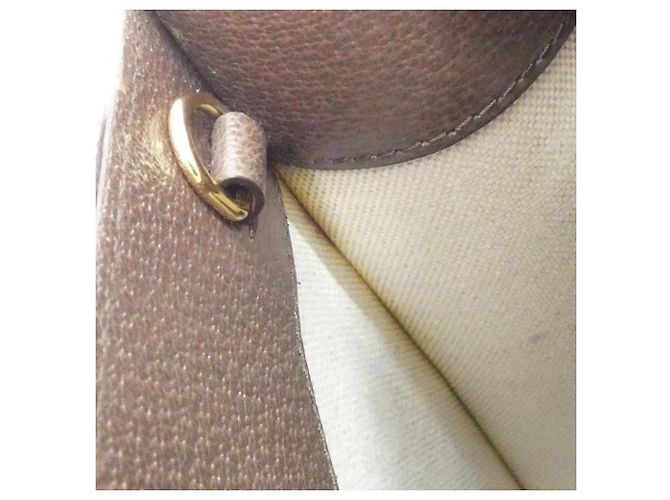 Borsa Gucci GG Canvas Marrone - vista 8
