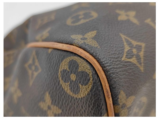 Borsa Louis Vuitton Speedy Monogram Canvas 35 Marrone - vista 3