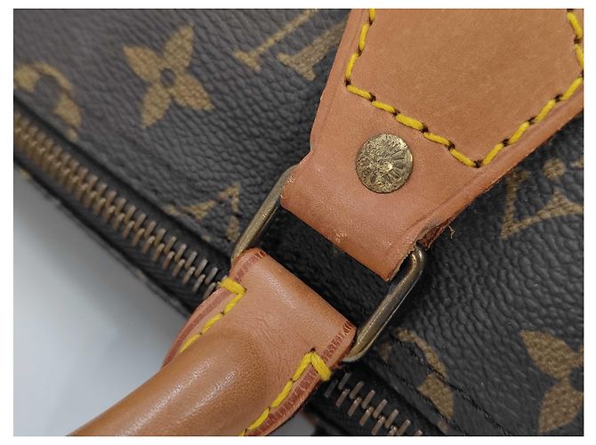 Borsa Louis Vuitton Speedy Monogram Canvas 35 Marrone - vista 7
