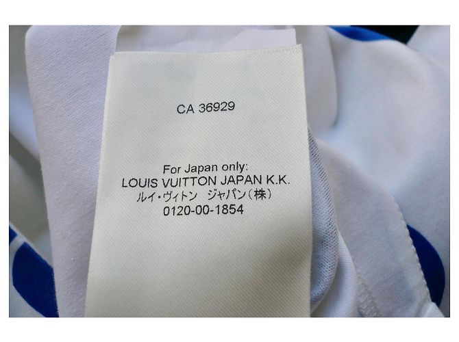 Louis Vuitton Camiseta Estampado Pelotas de Tenis XS Negro Blanco Azul Verde - vista 14