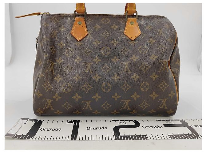 Borsa Louis Vuitton Speedy Monogram Canvas 30 Marrone - vista 2