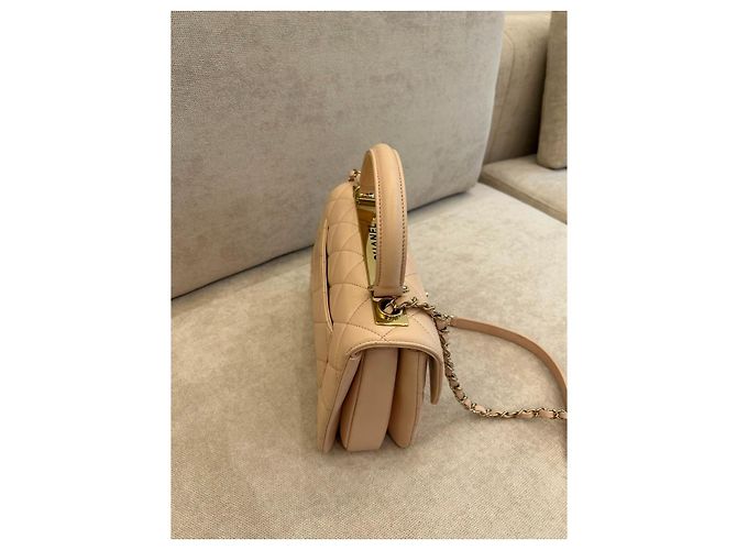 Chanel Trendy CC gesteppte Handtasche - Rosa Pink - Ansicht 3