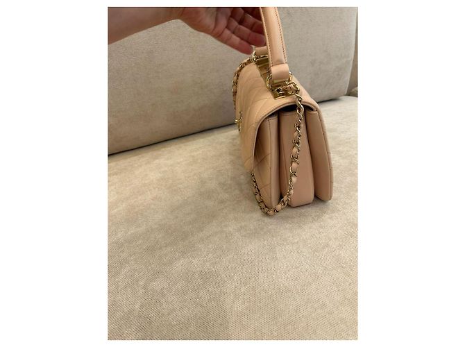 Chanel Trendy CC gesteppte Handtasche - Rosa Pink - Ansicht 4