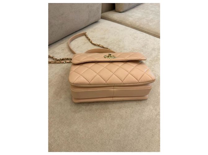 Chanel Trendy CC gesteppte Handtasche - Rosa Pink - Ansicht 5