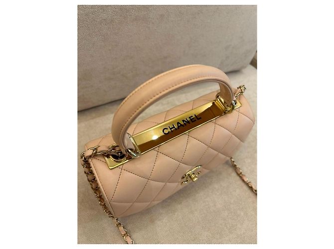 Chanel Trendy CC gesteppte Handtasche - Rosa Pink - Ansicht 6
