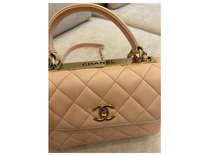 Chanel Trendy CC gesteppte Handtasche - Rosa Pink - Ansicht 7