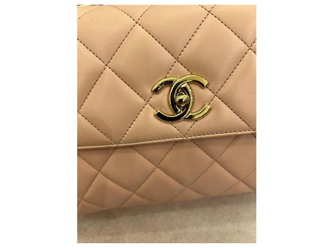 Chanel Trendy CC gesteppte Handtasche - Rosa Pink - Ansicht 8