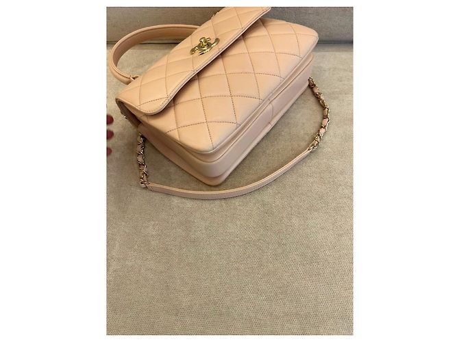 Chanel Trendy CC gesteppte Handtasche - Rosa Pink - Ansicht 9
