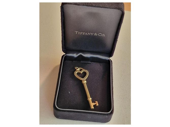 Tiffany & Co. Pendente Chiave Cuore Oro Giallo D'oro - vista 3