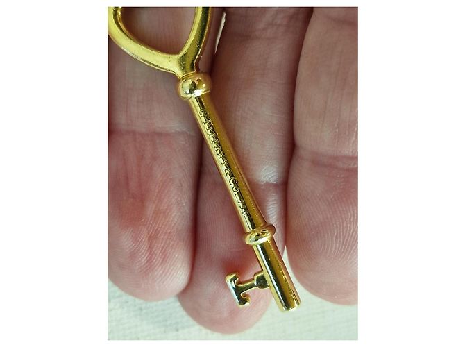 Tiffany & Co. Pendente Chiave Cuore Oro Giallo D'oro - vista 4
