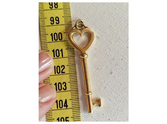 Tiffany & Co. Pendente Chiave Cuore Oro Giallo D'oro - vista 5