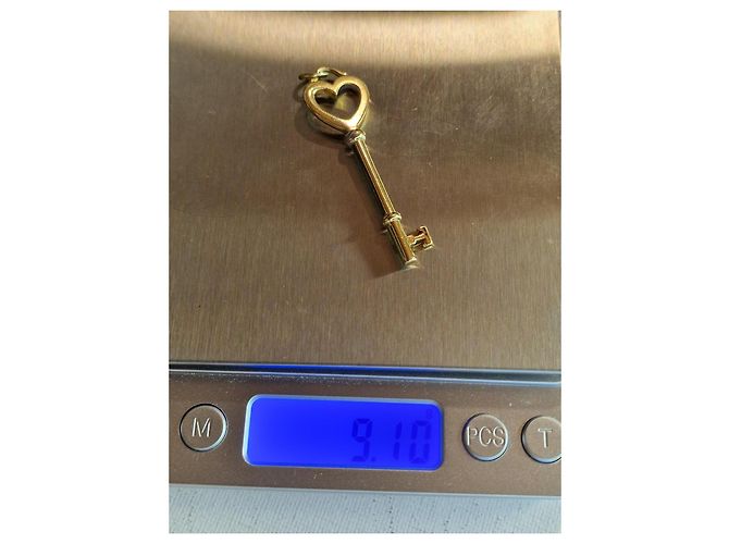 Tiffany & Co. Pendente Chiave Cuore Oro Giallo D'oro - vista 6