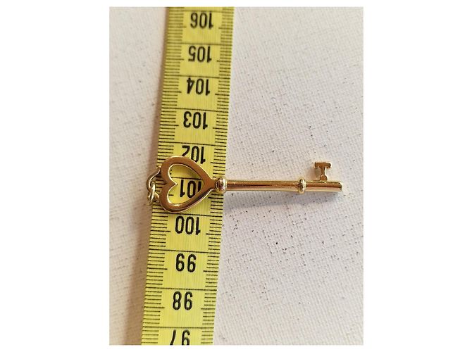 Tiffany & Co. Pendente Chiave Cuore Oro Giallo D'oro - vista 7