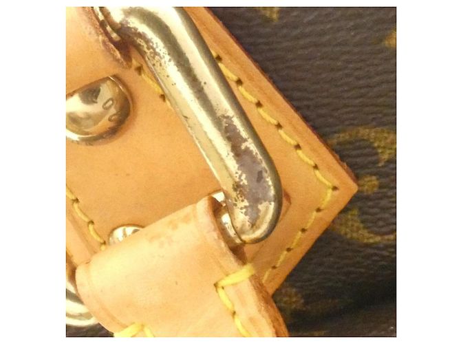 Borsa Louis Vuitton Monogram Manhattan PM Marrone Monogramma - vista 6