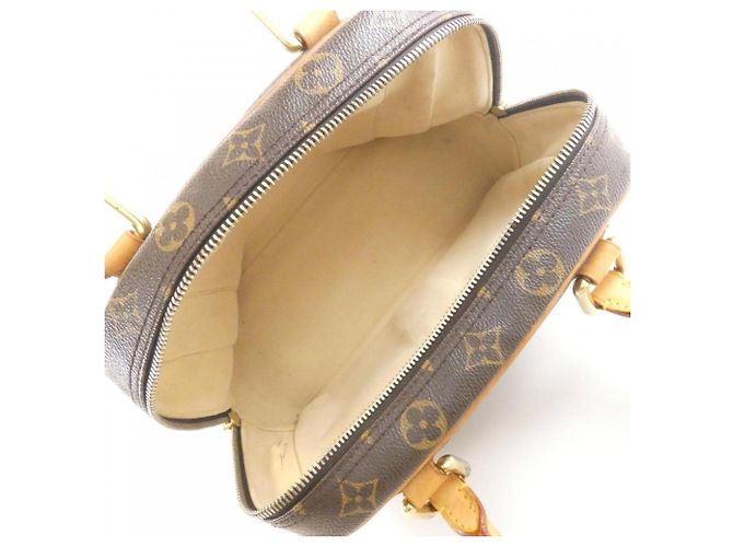 Borsa Louis Vuitton Monogram Manhattan PM Marrone Monogramma - vista 9