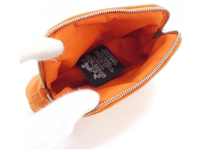 Hermès Borsa Pouch MINI Bolide Hermes Rosso Arancione - vista 6