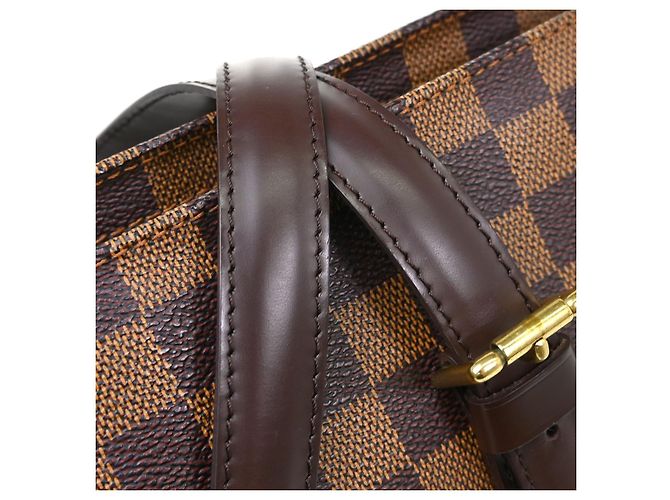 Borsa Louis Vuitton Chelsea Damier Marrone - vista 6
