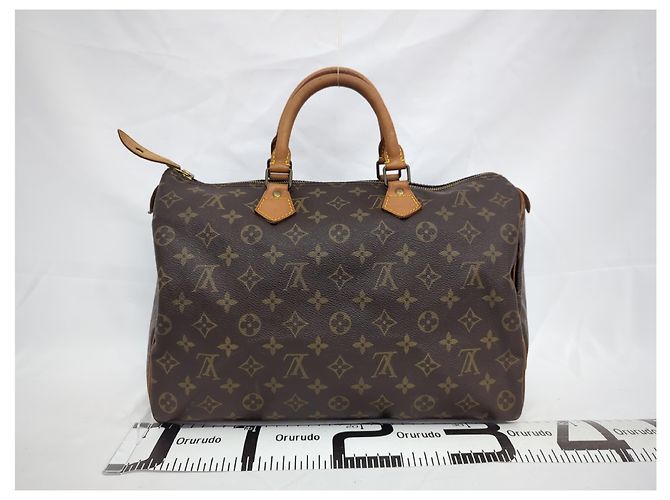 Louis Vuitton Speedy Monogram Canvas 35 Marrone - vista 2