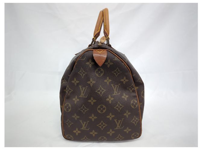 Louis Vuitton Speedy Monogram Canvas 35 Marrone - vista 6