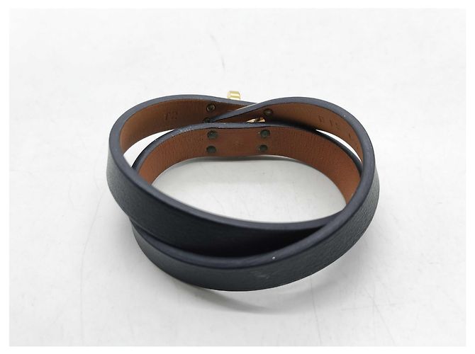 Hermès Bracciale Kelly Double Tour Hermes in pelle Mini - vista 2