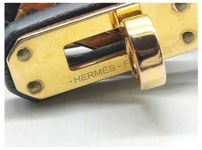 Hermès Bracciale Kelly Double Tour Hermes in pelle Mini - vista 4