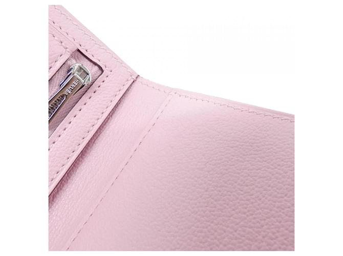 Cartera Combinada Hermès Bearn Rosa - vista 6