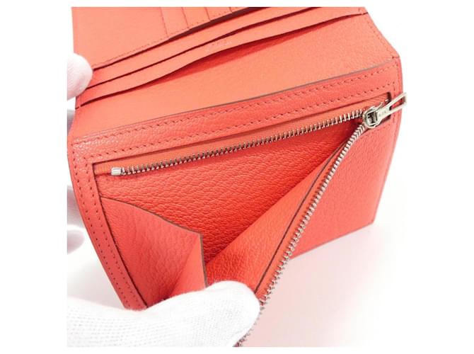 Cartera Compacta Hermès Bearn Rosa - vista 6