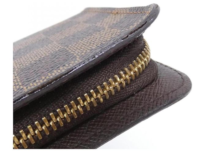 Cartera Zip Damier Louis Vuitton Damier ebene - vista 3