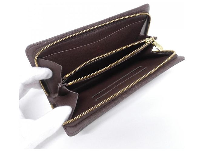 Cartera Zip Damier Louis Vuitton Damier ebene - vista 4