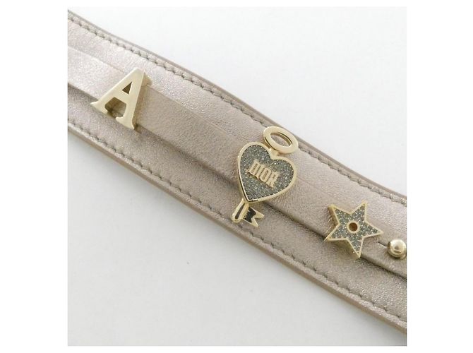 Christian Dior MY ABCDIOR Lady Borsa a mano piccola D'oro - vista 8