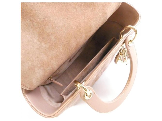 Borsa Christian Dior Lady Medium M0565ONGE Rosa - vista 10