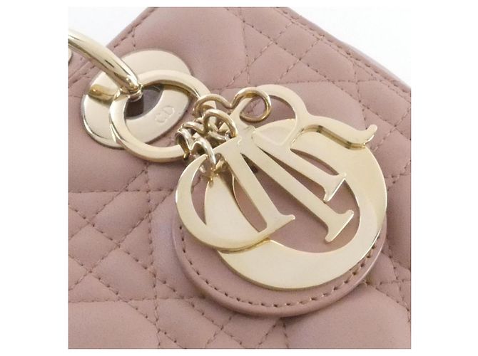 Borsa Christian Dior Lady Medium M0565ONGE Rosa - vista 6