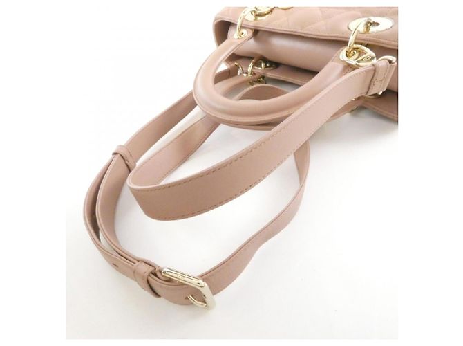 Borsa Christian Dior Lady Medium M0565ONGE Rosa - vista 7