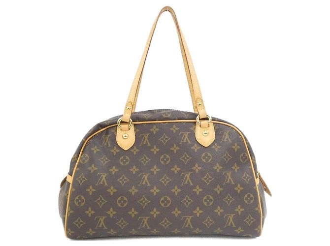 Bolso de hombro Louis Vuitton Monogram Montorgueil GM Castaño - vista 2