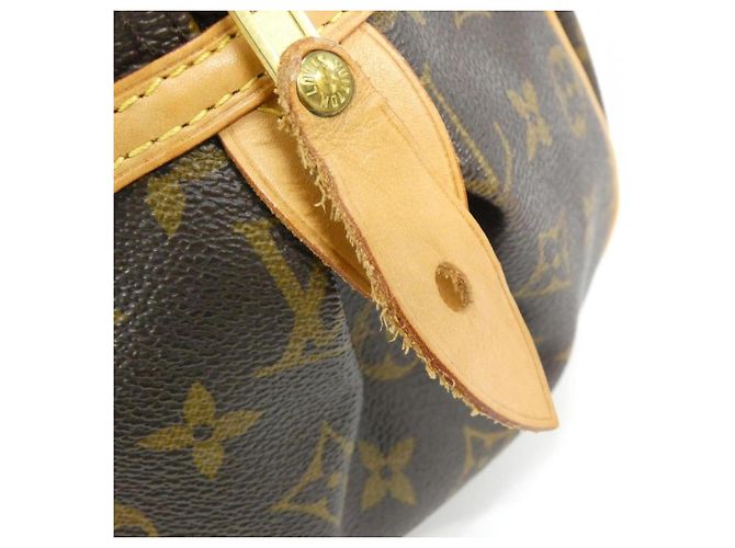 Bolso de hombro Louis Vuitton Monogram Montorgueil GM Castaño - vista 5