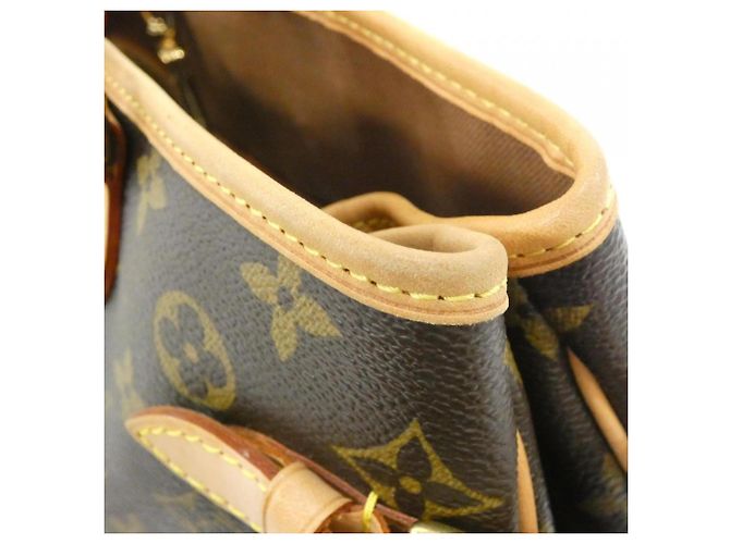Borsa Louis Vuitton Monogram Batignolles Horizontal Marrone - vista 5