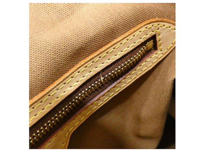 Borsa Louis Vuitton Monogram Batignolles Horizontal Marrone - vista 9