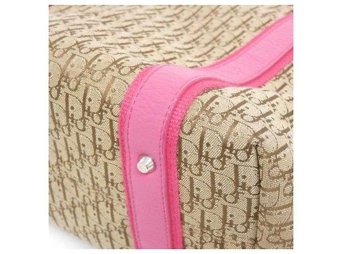 Borsa Christian Dior Rosa Beige - vista 3
